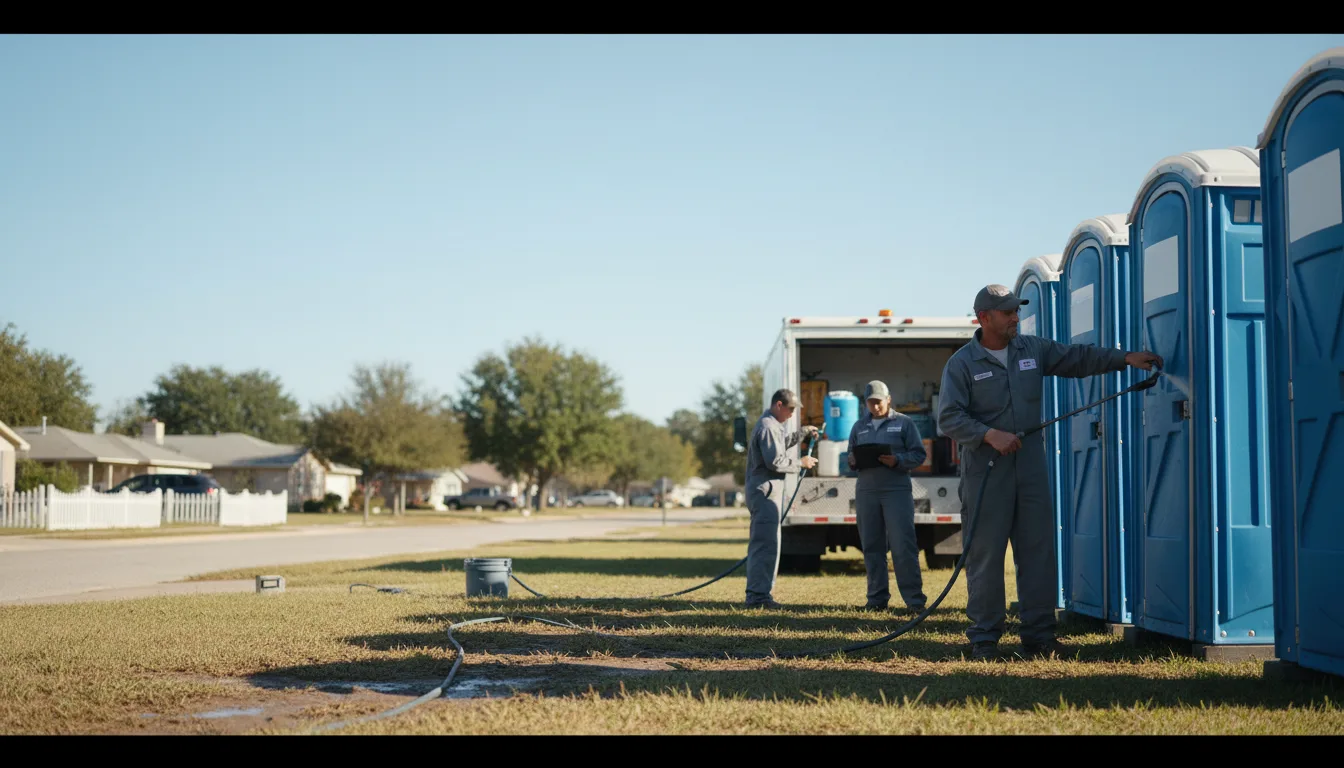 Long-Term Portable Toilet Rental in Shell Rock, IA near me